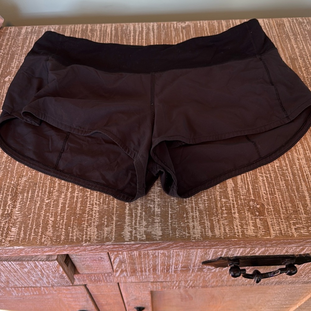 Lululemon Women's Black Shorts. No Tags. See Measurements. Good Used Condition